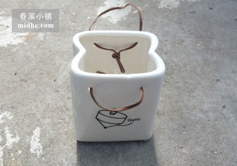 袋形陶瓷盆-春溪小镇