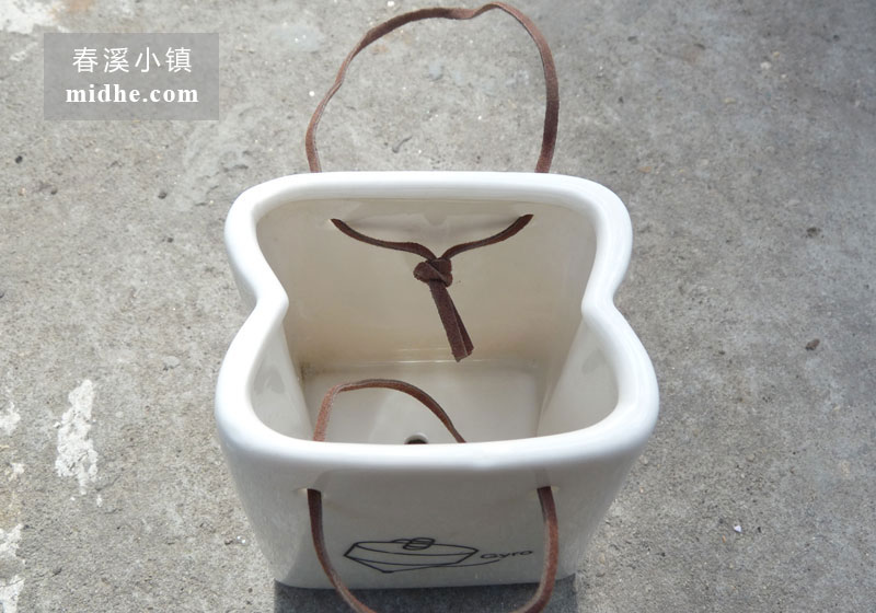 袋形陶瓷盆-春溪小镇