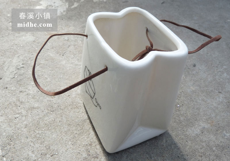 袋形陶瓷盆-春溪小镇