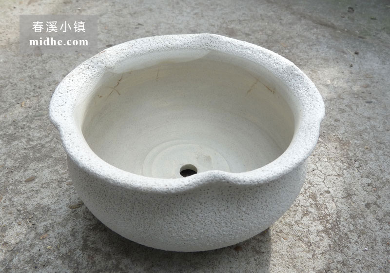 泡沫釉陶土盆-春溪小镇