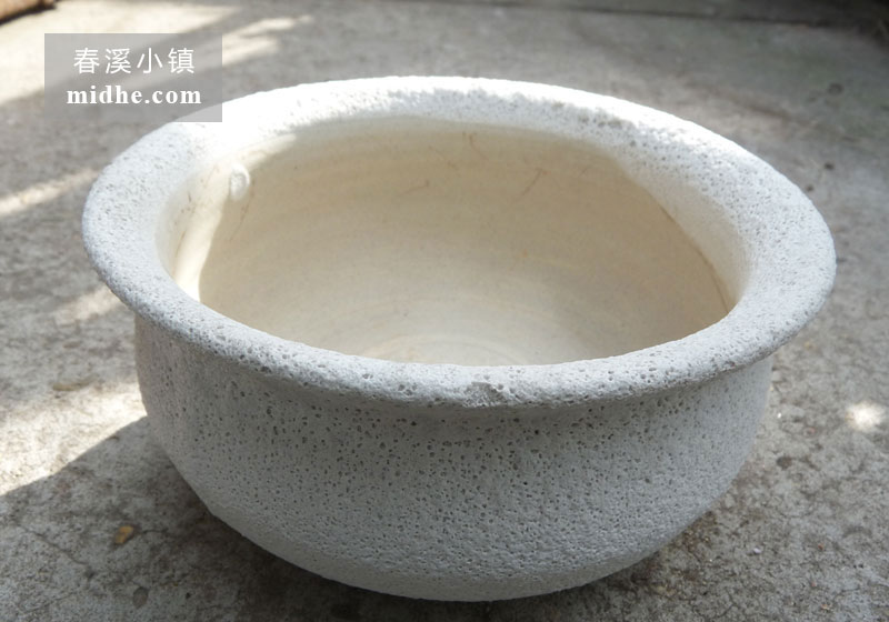 泡沫釉陶土盆-春溪小镇