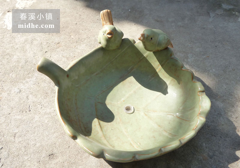 小鸟花盆-春溪小镇